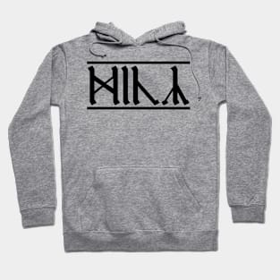 Rude Runes - Anglo-Saxon curse (4) Hoodie